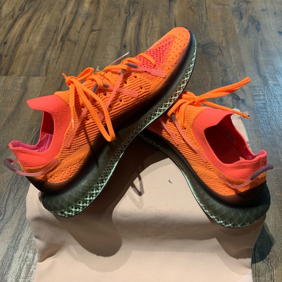 Adidas 4D Fusio Shoes Cloud Men's Orange (Premium) - Picture 2 of 12
